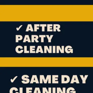Emergency cleaning services. Cleanup